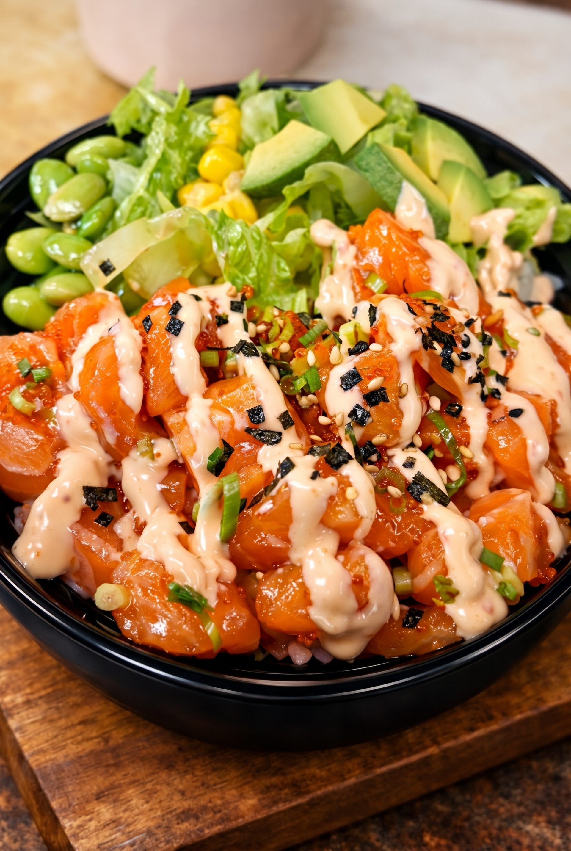 Poke bowls, Kauai style