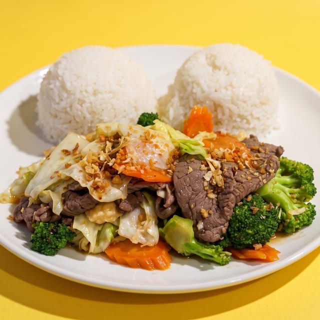 Stir Fried Mixed Vegetable.