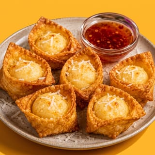 Coconut Cream Cheese Rangoons